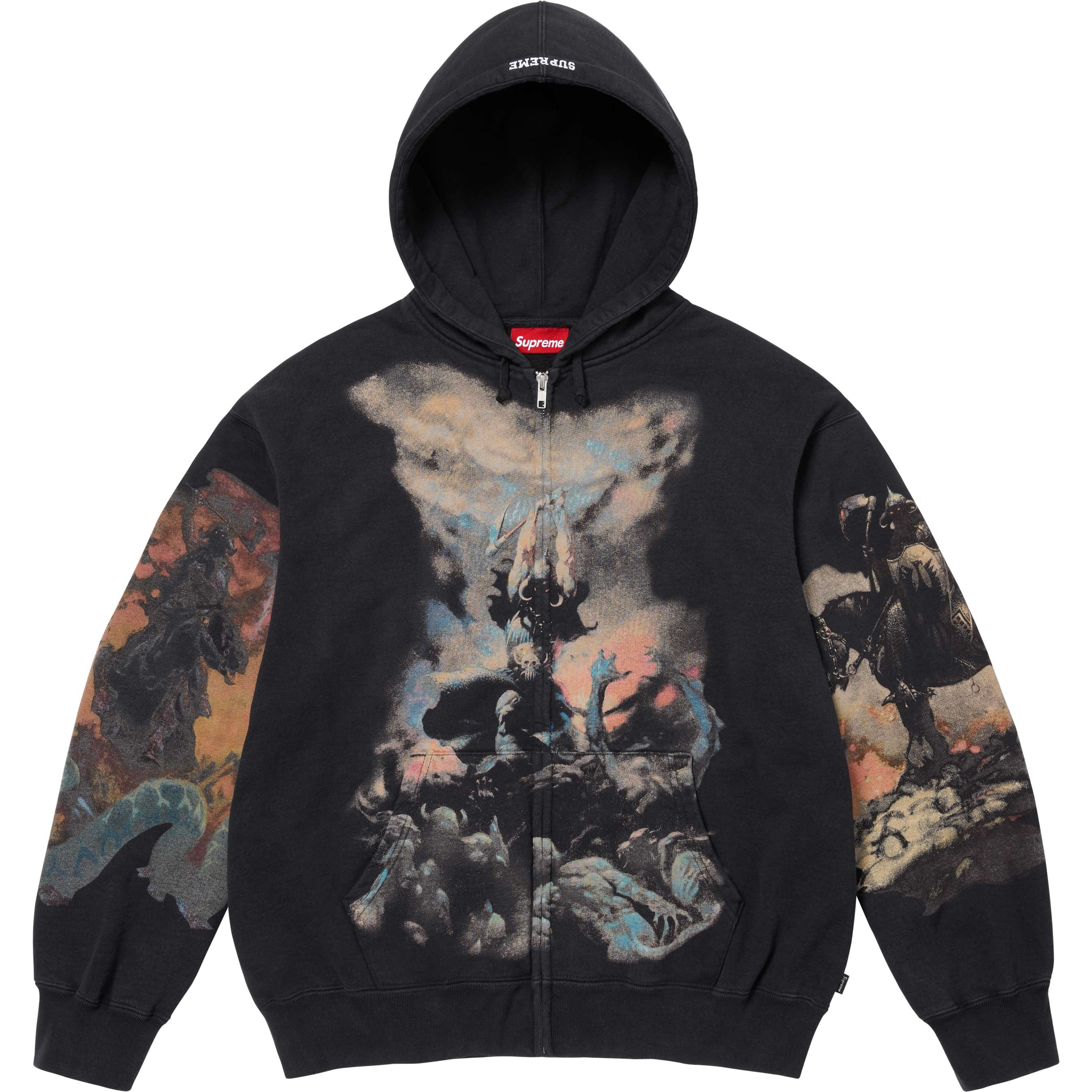 Supreme/Frank Frazetta Zip Up Hooded Sweatshirt view 7